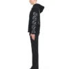 Type Arrow Diagonal Loose Hoodie