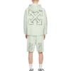 Type Arrow Diagonal Loose Hoodie