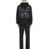 Type Arrow Diagonal Loose Hoodie