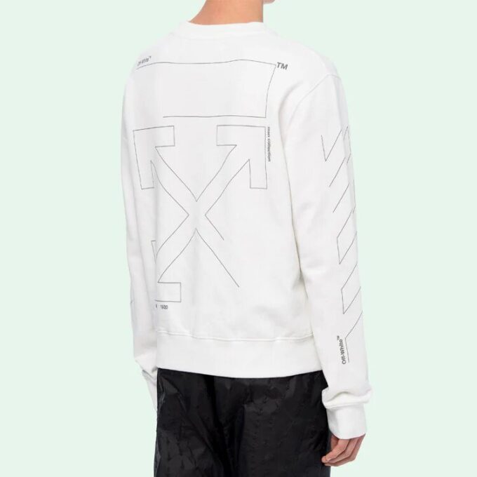 Unfinished 3M Arrow Crew Neck Sweater