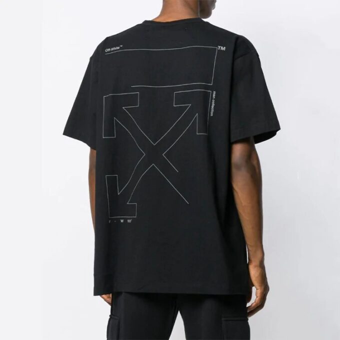 Unfinished Loose Round Neck Short Sleeve Black