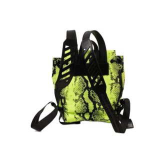 Unisex Nylon Snake Backpack Mini Yellow