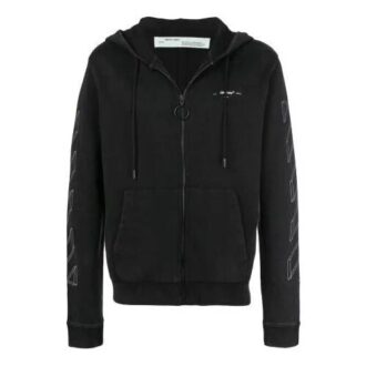 Unisex Print Jacket Black/Grey