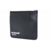 Unisex Quote-motif Printing Clutch Bag Black