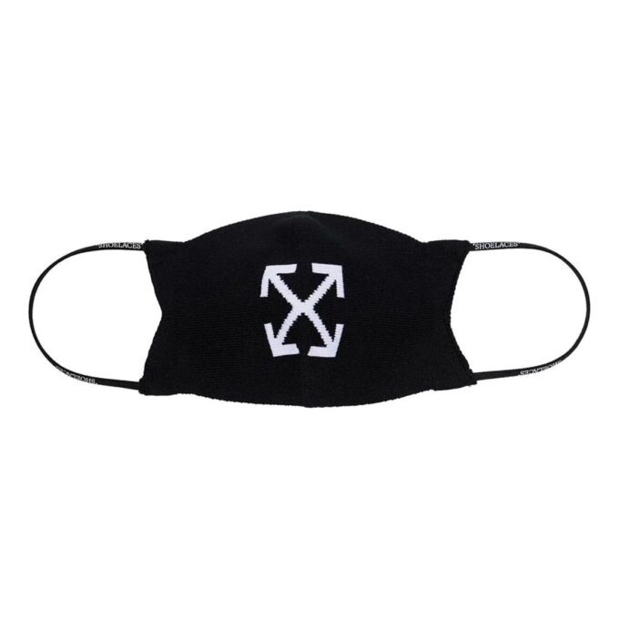 Unisex SS21 Printing Face Mask Black