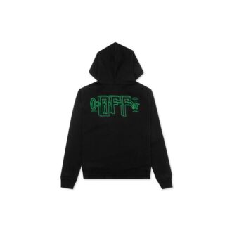 Universal Key Embroidery Hooded Sweater