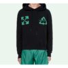Universal Key Embroidery Hooded Sweater