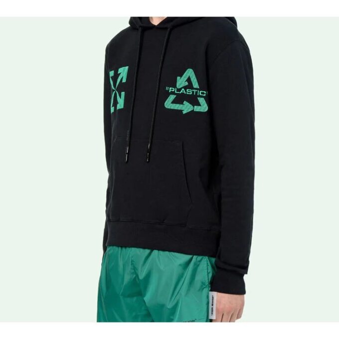 Universal Key Embroidery Hooded Sweater