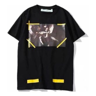Virgil Abloh Printing Short Sleeve Version Black