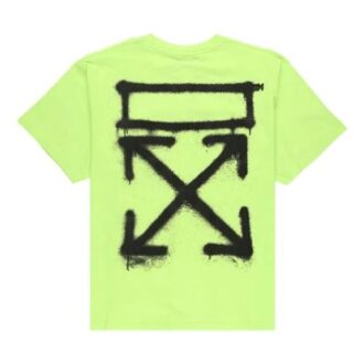 Virgil Abloh SS20 Spray Painting Oversize Short Sleeve