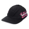 Virgil Abloh Stencil Baseball Cap Pink/Black