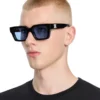 Virgil L Light Blue Lens Sunglasses