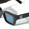 Virgil L Light Blue Lens Sunglasses