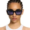 Virgil L Light Blue Lens Sunglasses