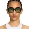 Virgil M Light Green Lens Sunglasses