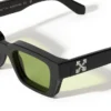 Virgil M Light Green Lens Sunglasses