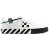Vulc Low Leather Sneaker “White Black”