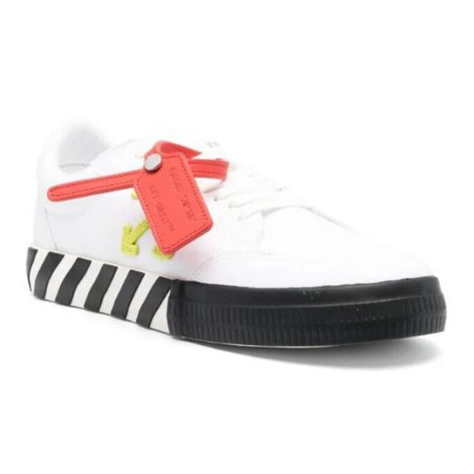 Vulc Low Sneaker “White Yellow Black”