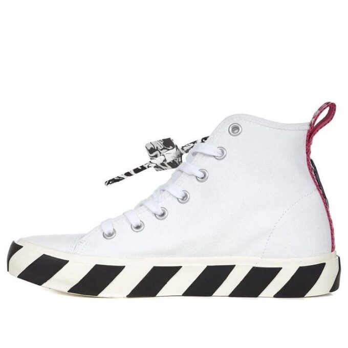Vulc Sneaker Mid “White Black”