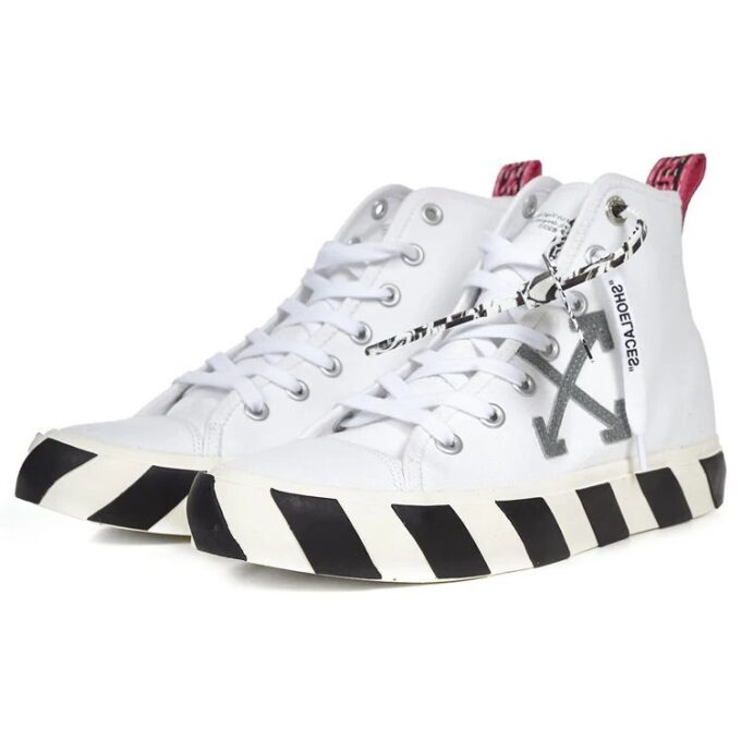 Vulc Sneaker Mid “White Black”