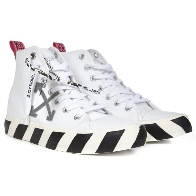 Vulc Sneaker Mid “White Black”