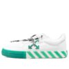 Vulcanised Low-Top Casual Shoes White/Green