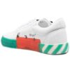 Vulcanised Low-Top Casual Shoes White/Green
