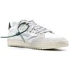 Vulcanized 5.0 Low Top Distressed Sneaker “White Black”