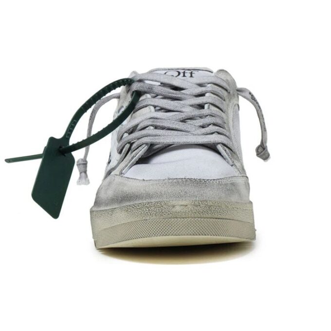 Vulcanized 5.0 Low-Top Sneaker “White Grey”