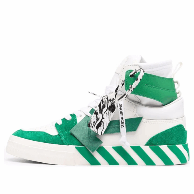 Vulcanized High-Top “Green White”
