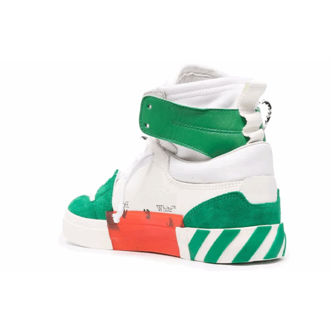 Vulcanized High-Top “Green White”