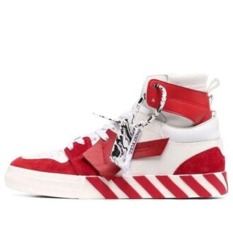 Vulcanized High-Top “Red White”
