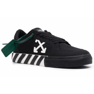 Vulcanized Low Canvas “Black White”