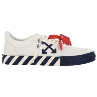 Vulcanized Low Canvas “White Black Red”