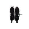 Vulcanized Mid-Top Canvas Sneakers “Black White Green”