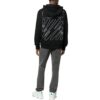 Wave Diag-Stripe Zip-Up Hoodie