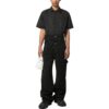 Wave Off Canvas Double Over Pant “Black”