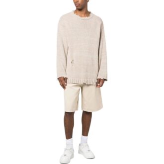 Wave Off Canvas Utility Shorts “Beige”
