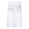 Wave Outl Diagonal Mesh Shorts