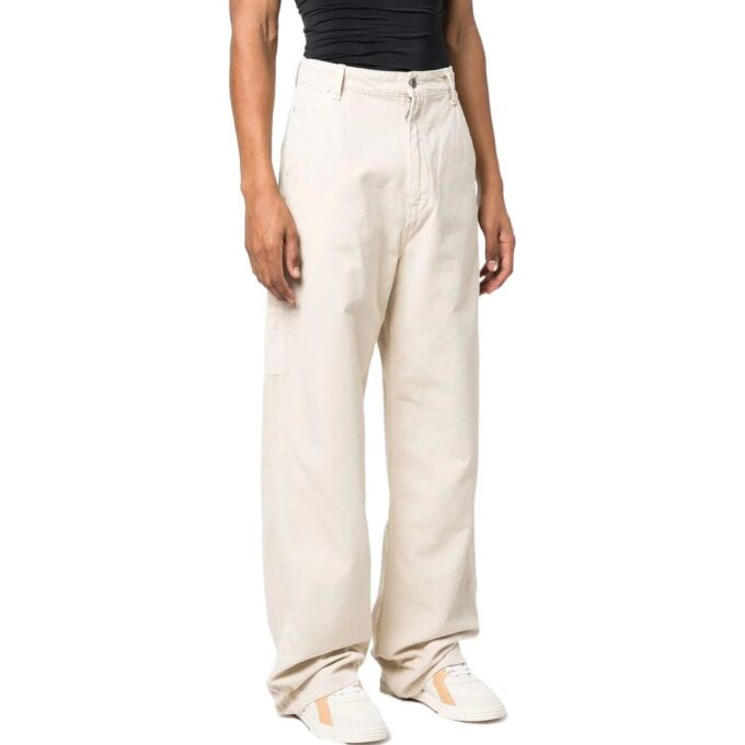 wide-leg Trousers “White”