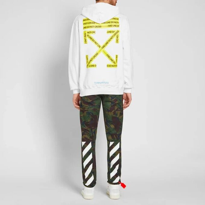 Yellow Arrow Printing Loose White
