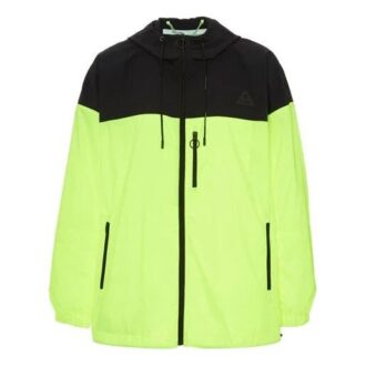 Yellow Windbreaker Jacket