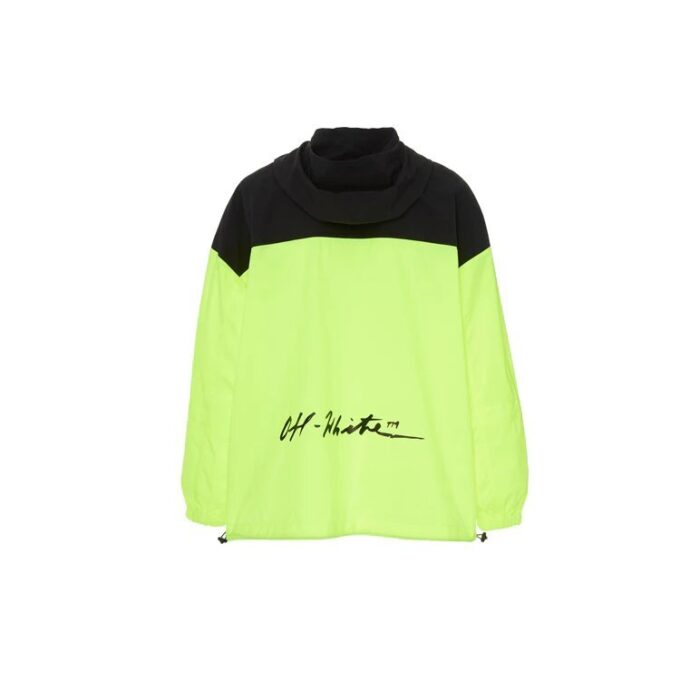 Yellow Windbreaker Jacket