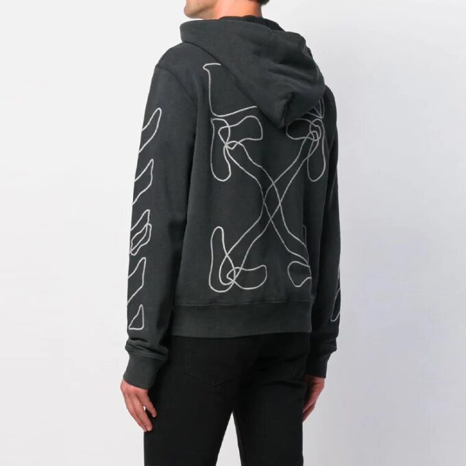 Zipper Drawstring Version Black